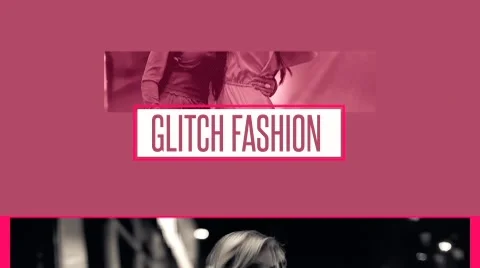 Glitch Fashion Promo Stock After Effects