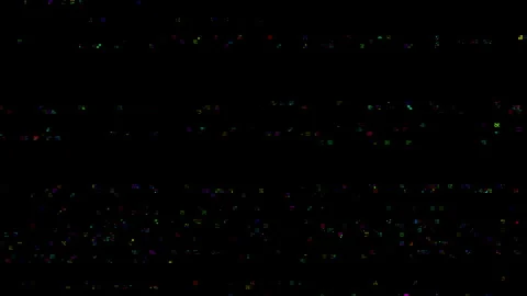 Glitch flickering. Glitch effect. Digital pixel color noise glitch effect Stock Footage 252447087