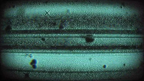 Glitch Flow Background for High-Tech Visuals Stock Footage 305285474