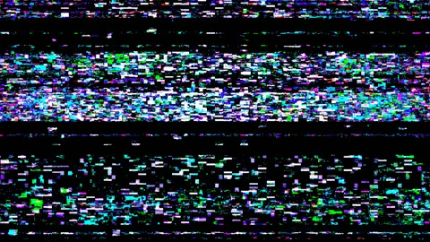 Glitch Stock Footage 160436554