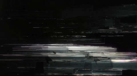 Glitch Geometries Stock Footage 62352397
