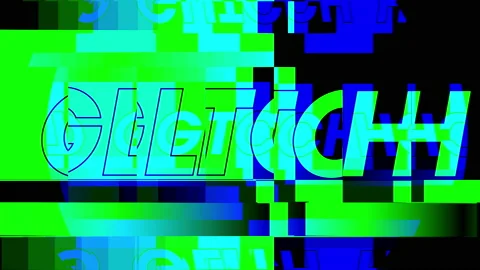 Glitch glitch Stock Footage 137502805