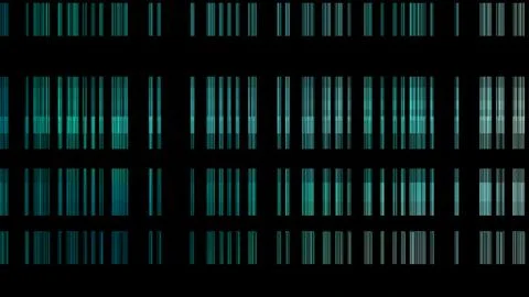 Glitch Green Pattern Stock Illustration