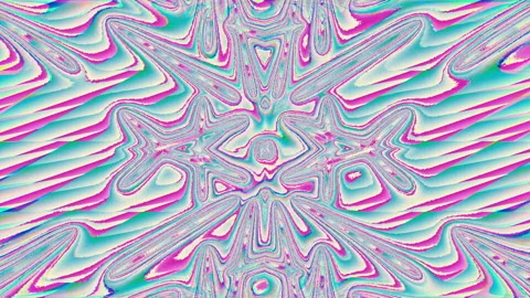 Glitch Imitation Patterns: Dynamic Distorted Backgrounds for Artistic Displays. Stock Footage 245455024