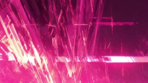 Glitch interface with signal feedback loops Stock Footage 309542217