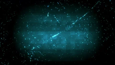 Glitch Interference Screen 01 Stock Footage 294062993