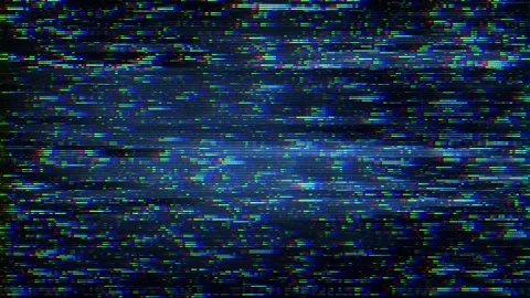 Glitch Interference Screen 06 Stock Footage 294063041
