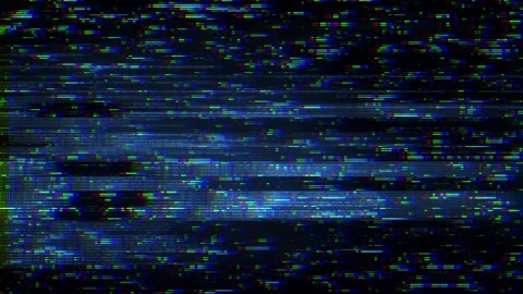 Glitch Interference Screen 09 Video stock 294063048