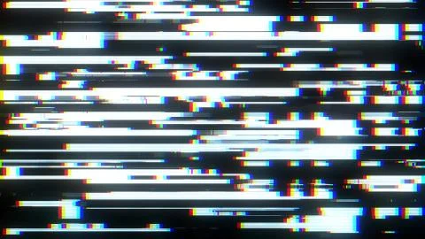 Glitch interference screen background illustration new digital technology Illustrazione stock
