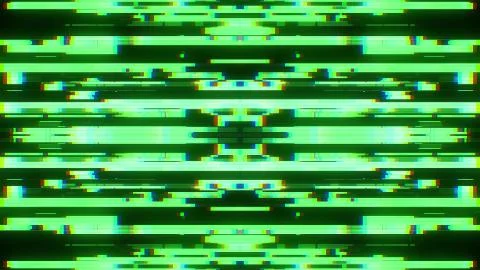 Glitch interference screen background illustration new digital technology Stockillustratie