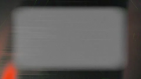Glitch light noise overlay with transparent background and alpha channel. I.. Stock Footage 335834538