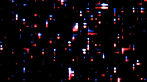 Glitch light video background Stock Footage 88985882