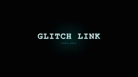 Glitch Link Digital Connection Glitch Effect Title Animation Stock Footage 331568274