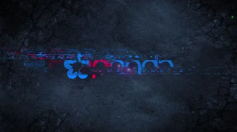 Glitch Logo Stock After Effects