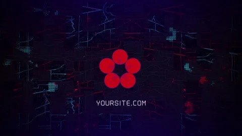 Glitch Logo Stock After Effects