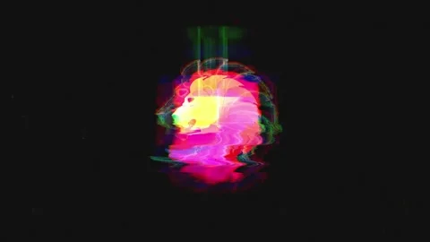 Glitch logo Stock After Effects