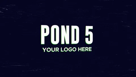 Glitch Logo Animation Stock After Effects