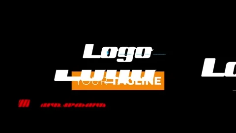 Glitch Logo Intro for After Effects Stock After Effects