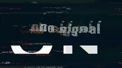 Glitch Logo Opener-No Signal Stock After Effects