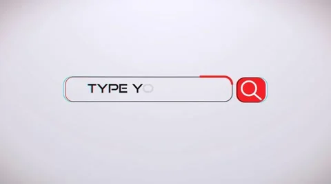 Glitch Logo Web Search After Effects素材