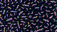Glitch Loop Retro Background Abstract Animation 80S 90S Stock Footage
