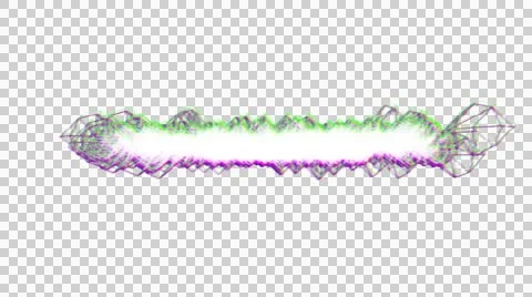 Glitch Lower Third Stock Footage 55445938