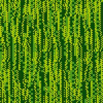 Glitch, matrix flat vector seamless pattern 库存插图