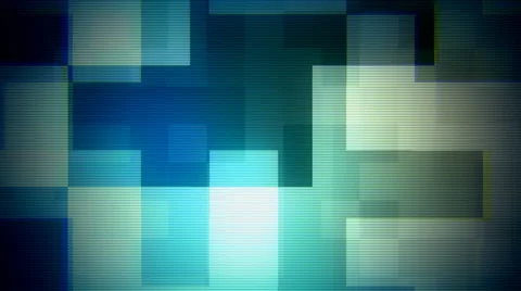 Glitch Moving Boxes 1 Stock Footage 27100611