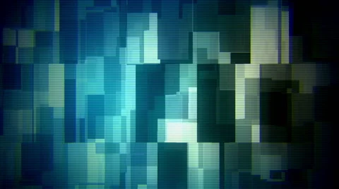 Glitch Moving Boxes 9 Loopable Background Stock Footage 59590625