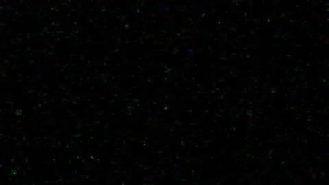 Glitch noise distortion of broken video empty background, VHS effect Stock Footage 157446571