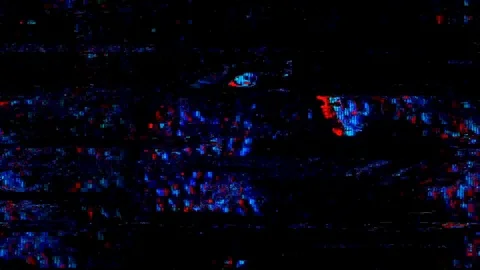Glitch Noise Stock Footage 100705308