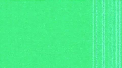 Glitch Noise Grain Display Error Animation Green Screen Video stock 303449715