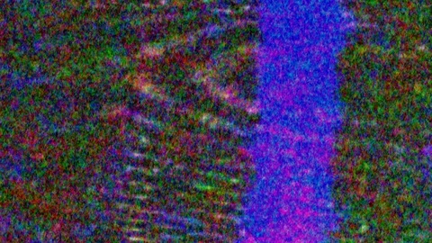 Glitch Noise Interference Distortion Poor Communication Signal Stock Footage 86944551