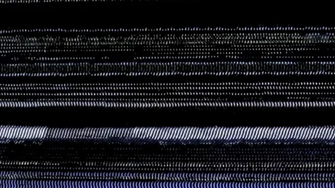 Glitch noise static television Stock Footage 125926436