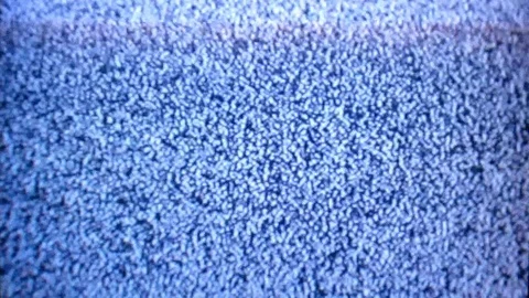 Glitch noise static television Stock-Footage 125926540