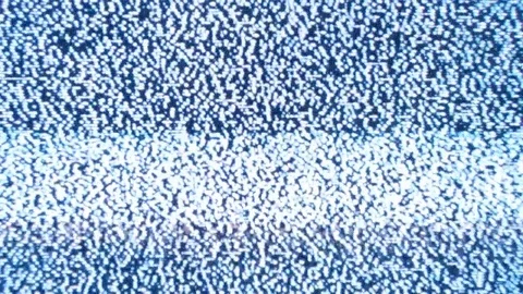 Glitch noise static television Stock-Footage 125926591