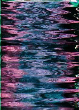 Glitch noise texture digital artifacts pink blue 写真素材