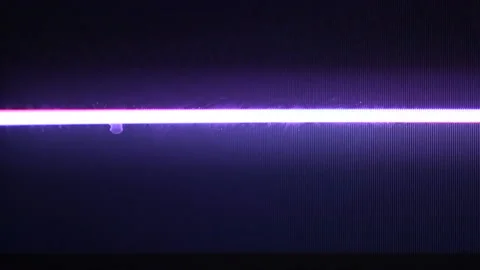 Glitch noise on TV screen, transition effects for video editing Stock Footage