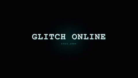 Glitch Online Text Effect - Digital Glitch Art with Retro Futuristic Vibe Stock Footage 331568521