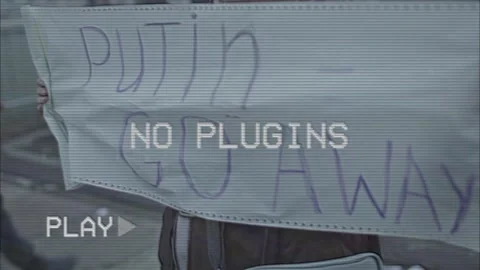 Glitch Opener VHS Stock After Effects