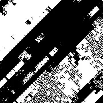 Glitch Overlay Background イラスト素材