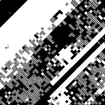 Glitch Overlay Background Stock Illustration
