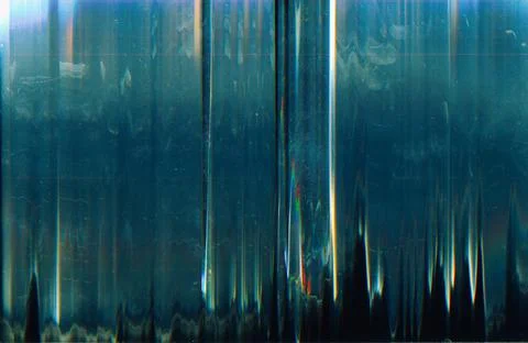 Glitch overlay dust scratch texture blue stain Stock Illustration