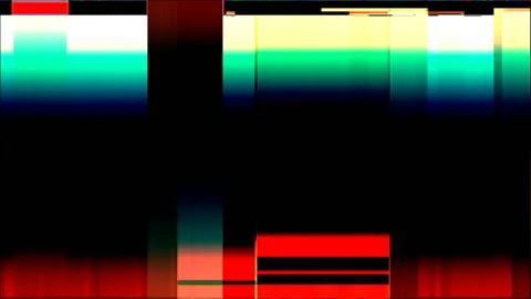Glitch Overlay Loops 6 in 1 Stock Footage
