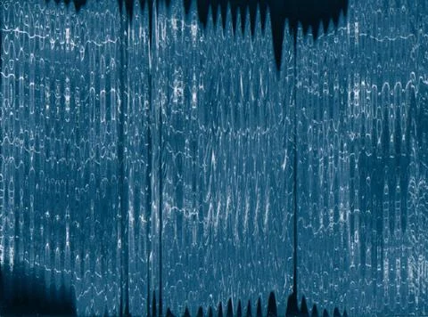 Glitch overlay noise defect blue white artifacts Illustration