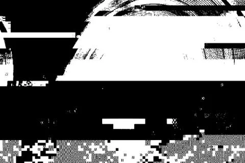 Glitch Overlay Texture Stock Illustration