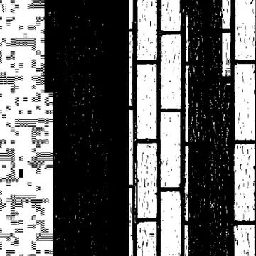 Glitch Overlay Texture Stock Illustration