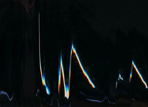 Glitch overlay weathered screen dust scratches 库存插图