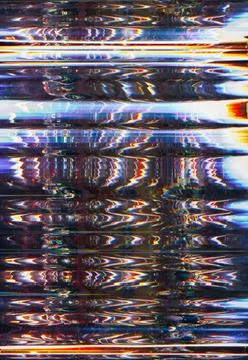 Glitch pattern interference noise abstract design Illustrazione stock