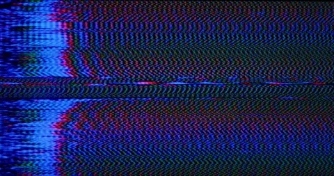 Glitch Pattern Loop with Color Errors Stockbeeldmateriaal 330806013